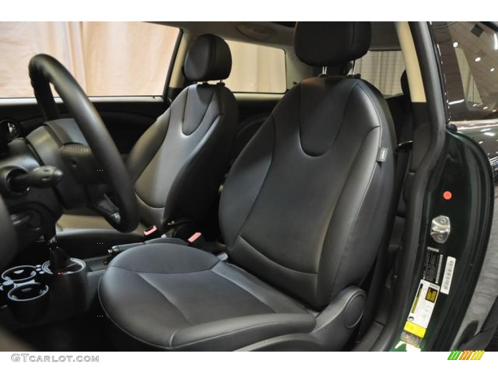 2011 Cooper Hardtop - British Racing Green II / Carbon Black photo #25