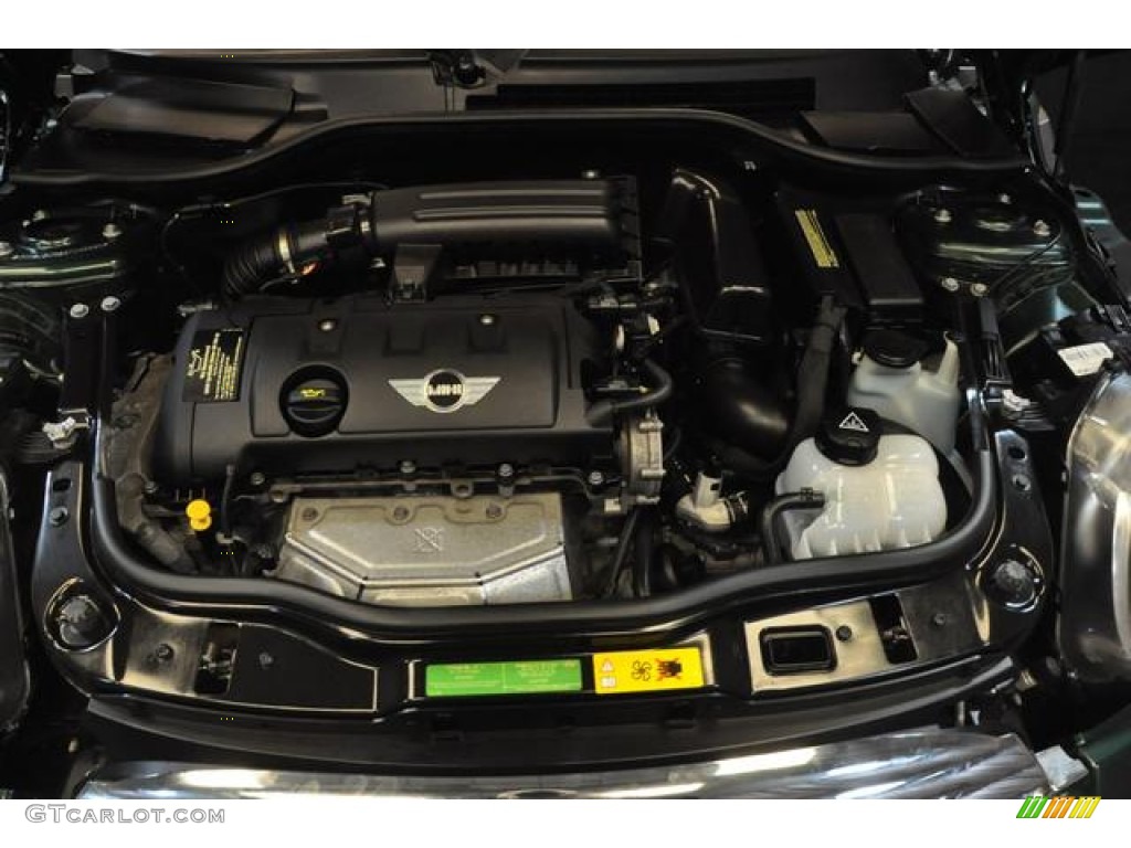 2011 Cooper Hardtop - British Racing Green II / Carbon Black photo #29