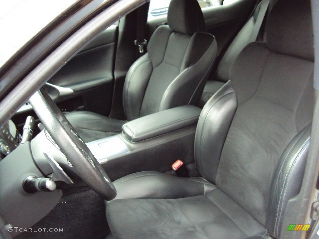 Black Interior 2011 Lexus IS 350 Photo #88431381