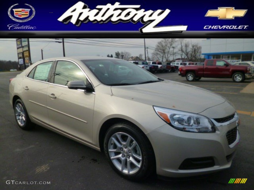 2014 Malibu LT - Champagne Silver Metallic / Jet Black photo #1