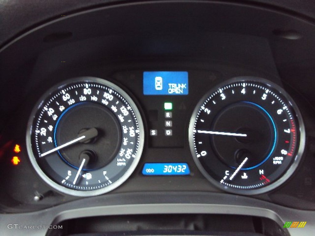 2011 Lexus IS 350 Gauges Photo #88431426