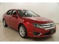 Red Candy Metallic 2010 Ford Fusion SEL V6