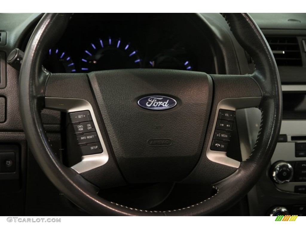 2010 Fusion SEL V6 - Red Candy Metallic / Charcoal Black photo #6