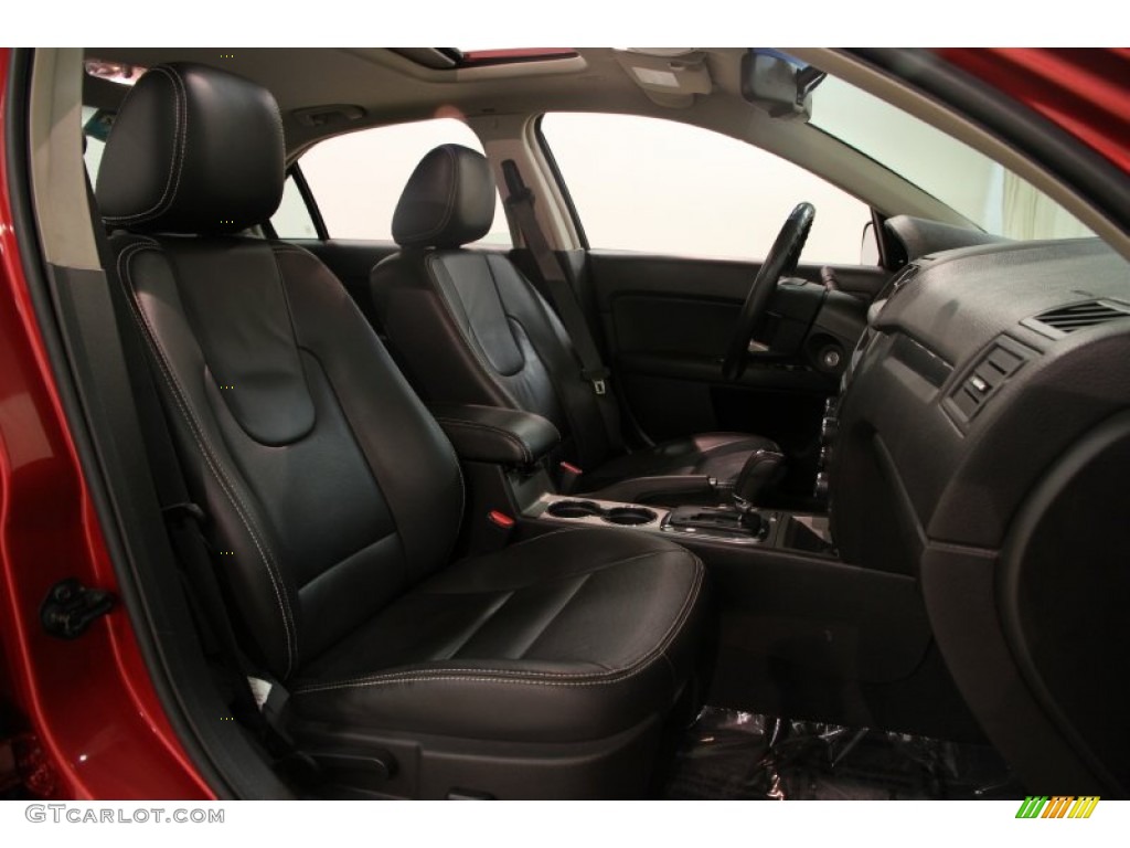 2010 Fusion SEL V6 - Red Candy Metallic / Charcoal Black photo #10