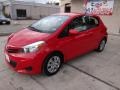 2013 Absolutely Red Toyota Yaris LE 5 Door  photo #2