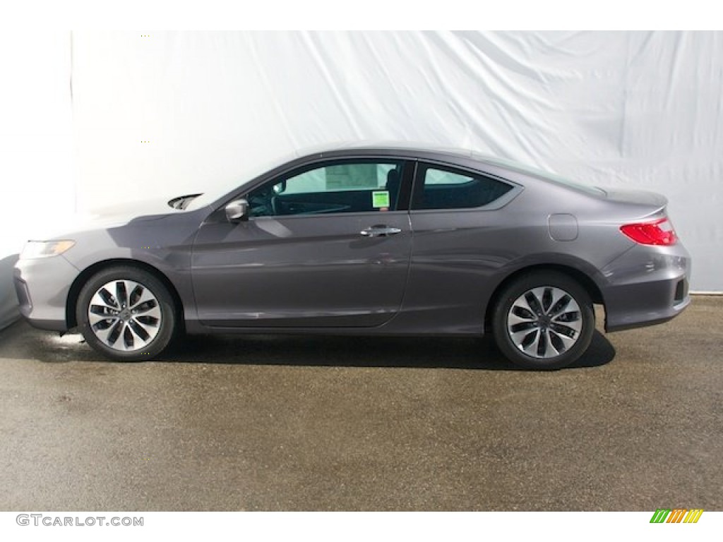 2014 Accord LX-S Coupe - Modern Steel Metallic / Black photo #4