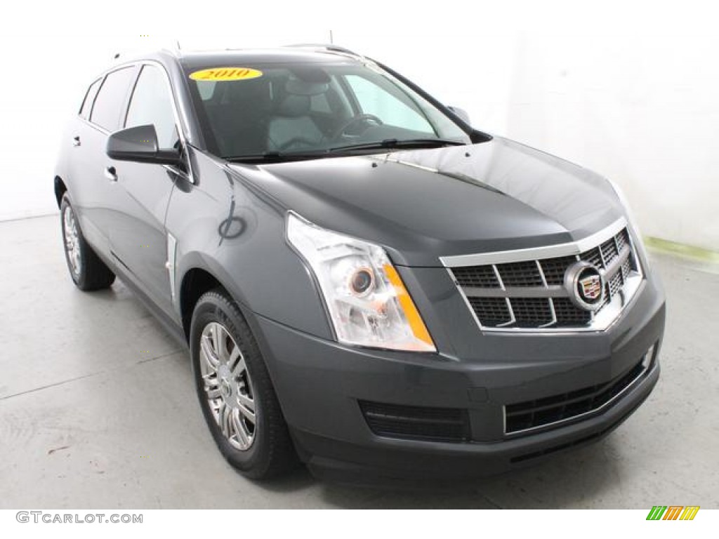 2010 SRX 4 V6 AWD - Gray Flannel / Ebony/Titanium photo #4