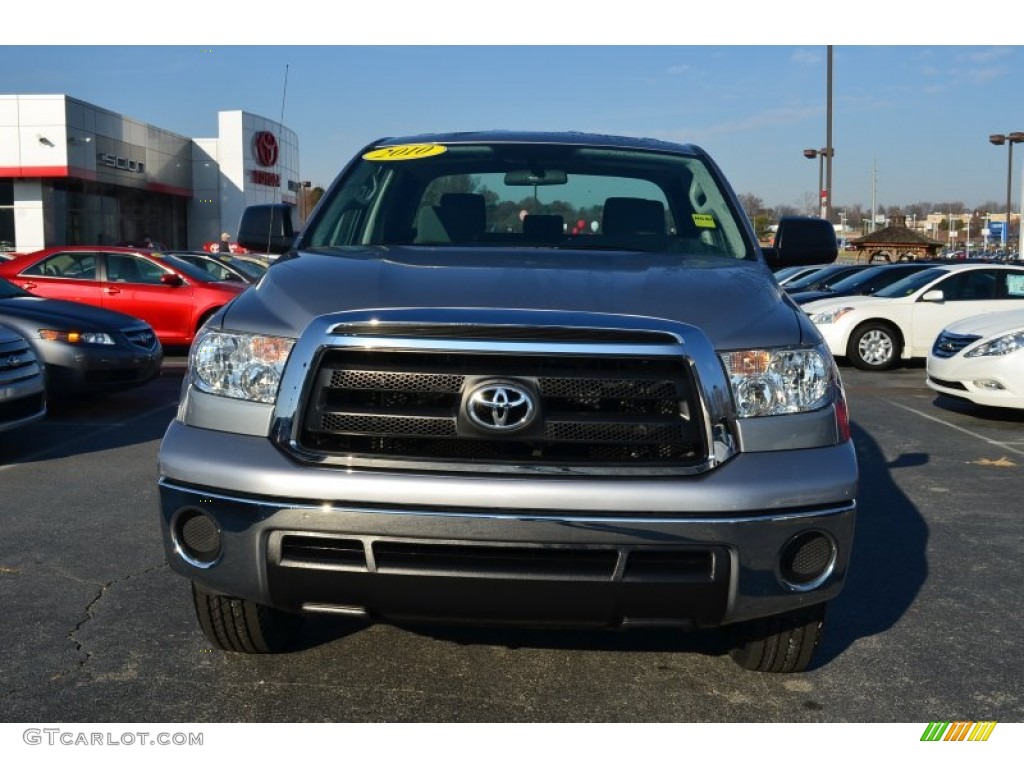 2010 Tundra Double Cab - Silver Sky Metallic / Graphite Gray photo #7