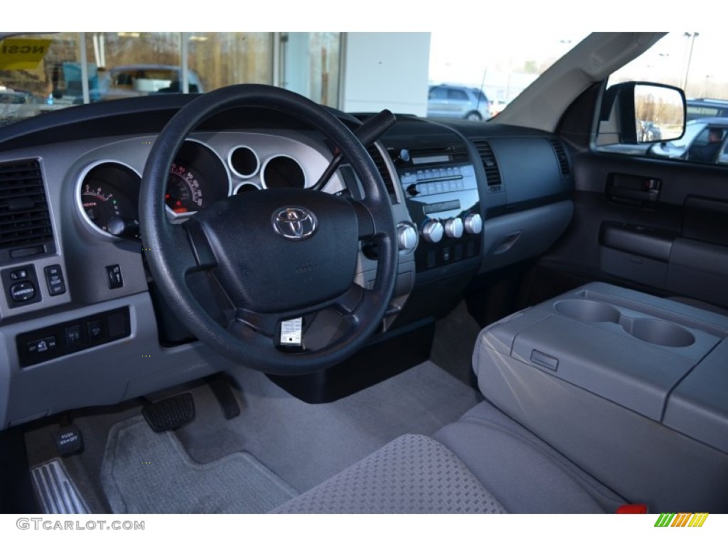 2010 Tundra Double Cab - Silver Sky Metallic / Graphite Gray photo #10