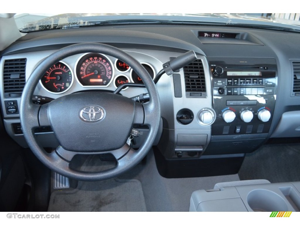 2010 Tundra Double Cab - Silver Sky Metallic / Graphite Gray photo #20