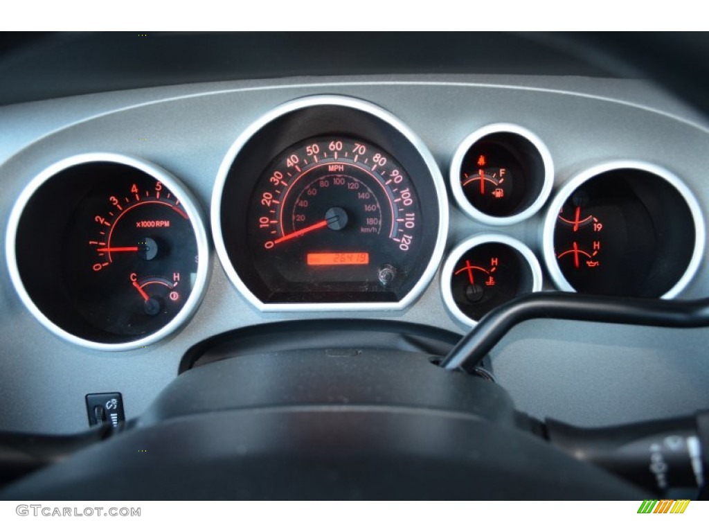 2010 Tundra Double Cab - Silver Sky Metallic / Graphite Gray photo #28