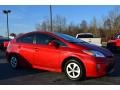 2012 Barcelona Red Metallic Toyota Prius 3rd Gen Three Hybrid  photo #1