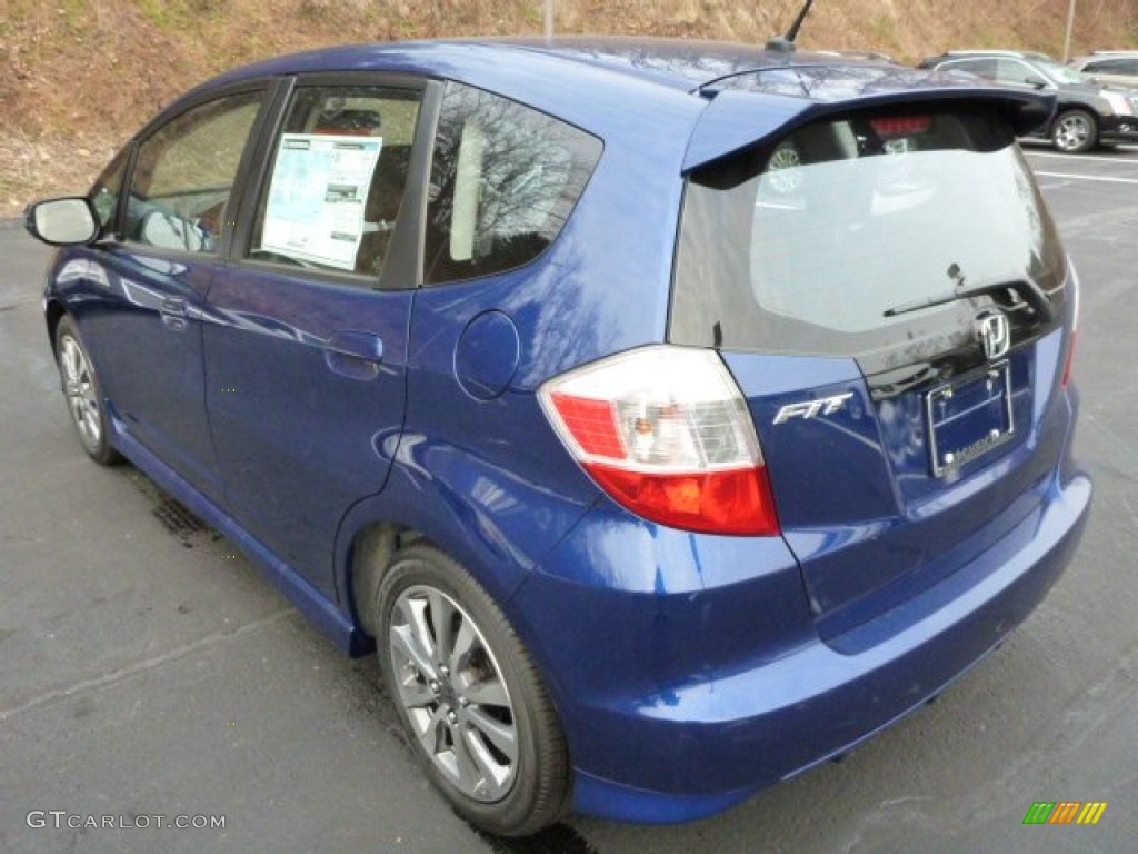 Vortex Blue Pearl 2013 Honda Fit Sport Exterior Photo #88435989
