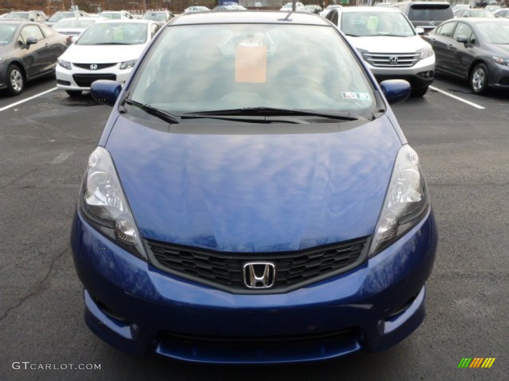 Vortex Blue Pearl 2013 Honda Fit Sport Exterior Photo #88436100