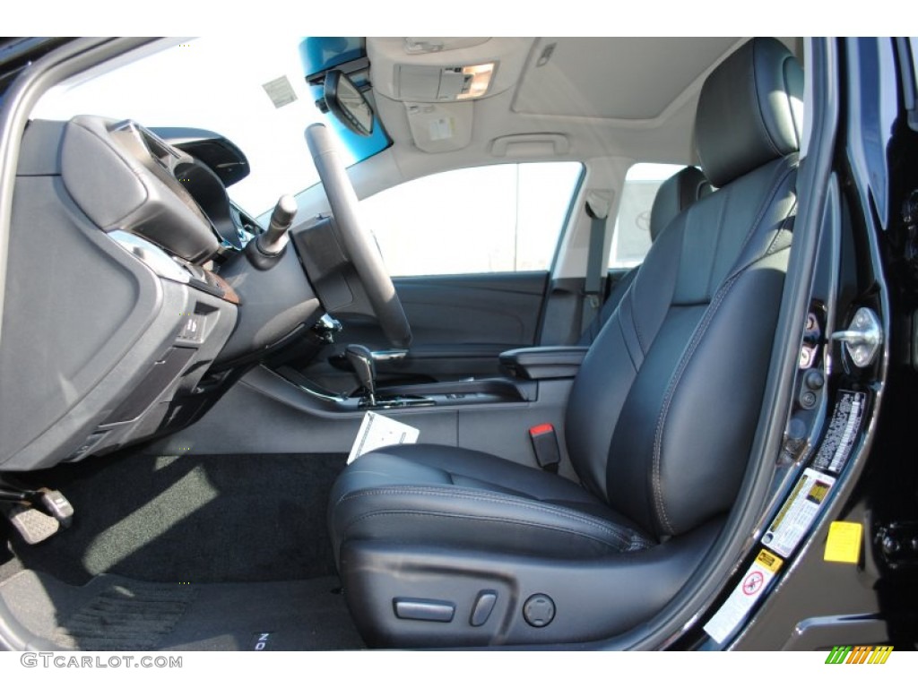 Black Interior 2014 Toyota Avalon Hybrid XLE Touring Photo #88436166