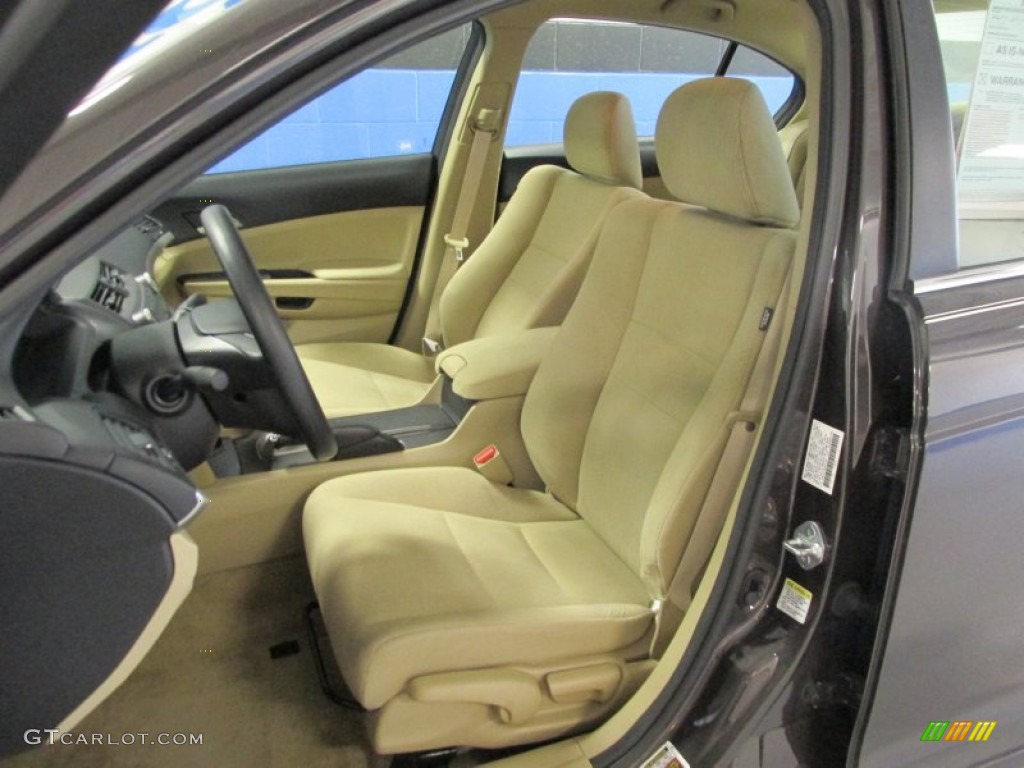2011 Accord LX Sedan - Dark Amber Metallic / Ivory photo #9