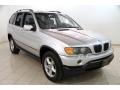 2002 Titanium Silver Metallic BMW X5 3.0i  photo #1