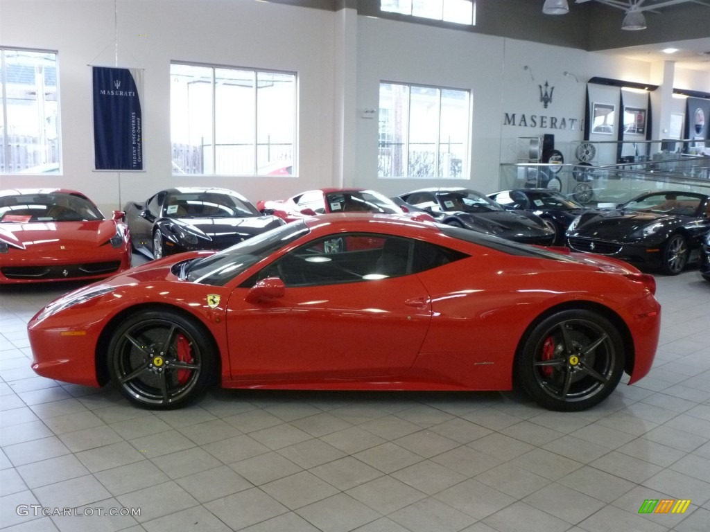Rosso Corsa (Red) 2010 Ferrari 458 Italia Exterior Photo #88436790