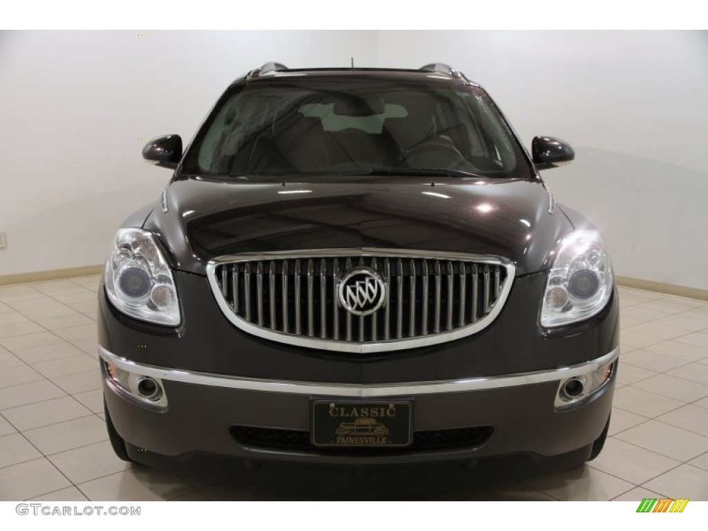 2009 Enclave CXL AWD - Carbon Black Metallic / Ebony Black/Ebony photo #2