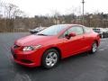 Rallye Red - Civic LX Coupe Photo No. 1