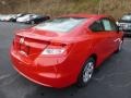 Rallye Red - Civic LX Coupe Photo No. 5