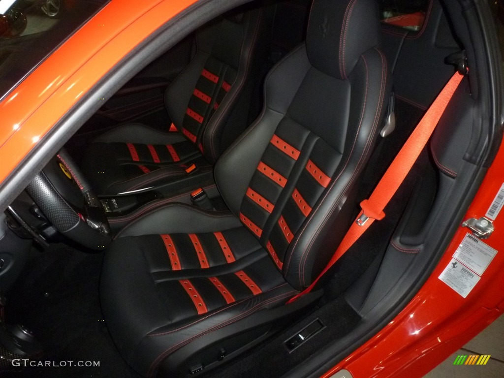 2010 Ferrari 458 Italia Front Seat Photo #88437795