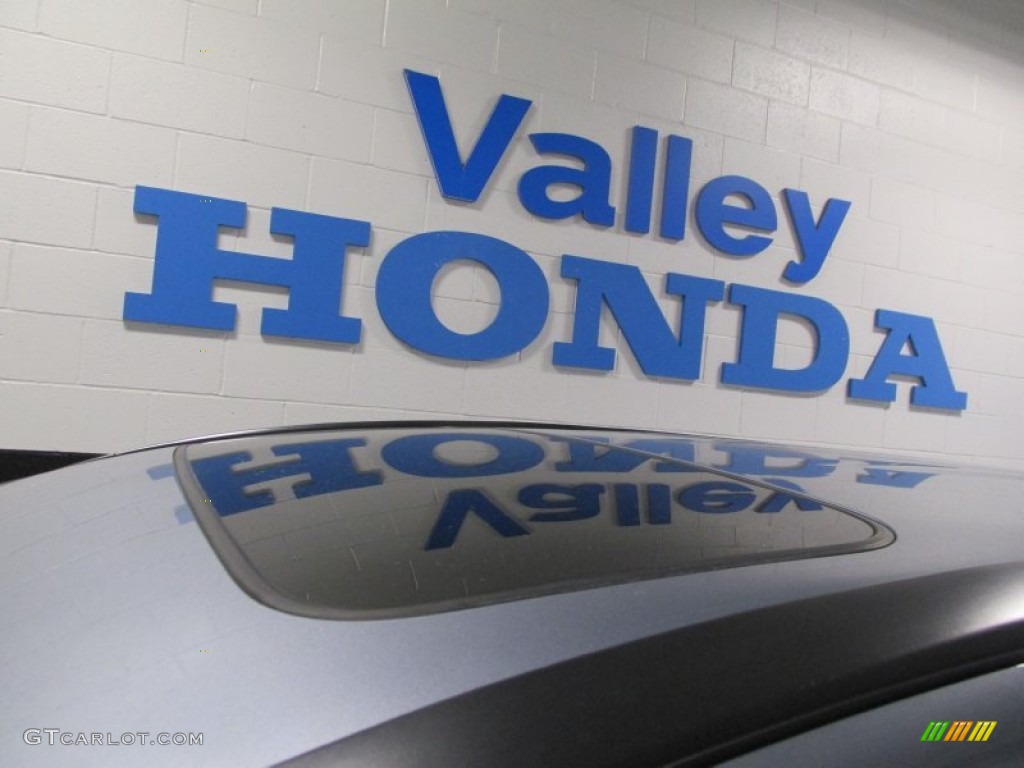 2009 CR-V EX-L 4WD - Glacier Blue Metallic / Gray photo #8