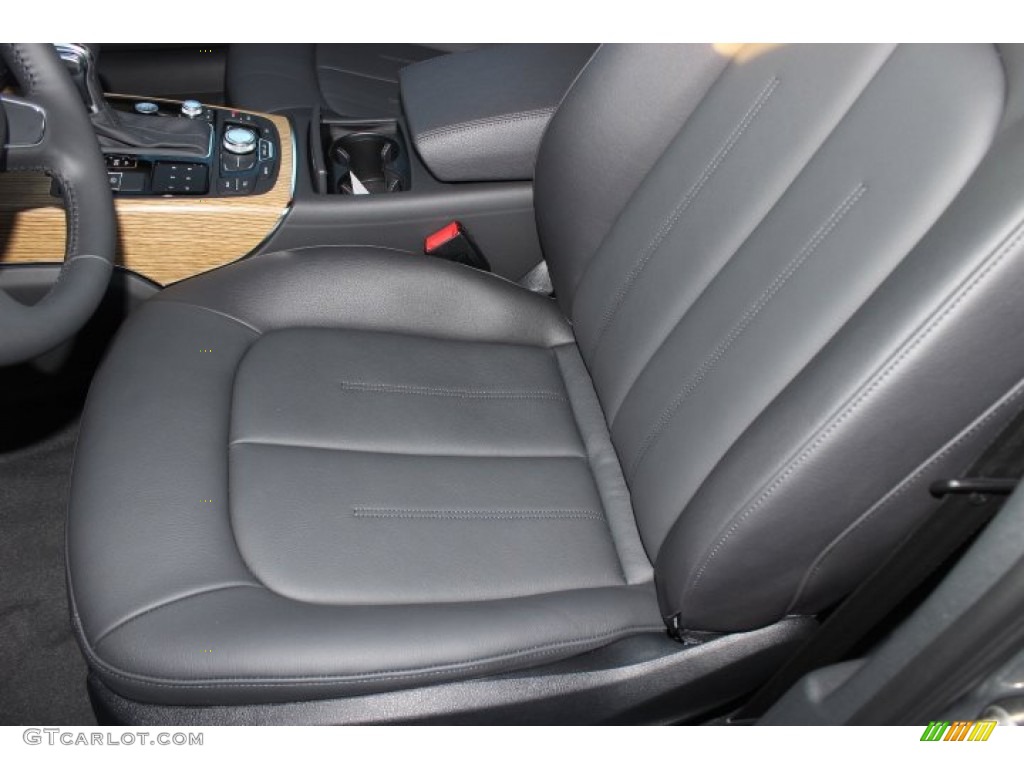 2014 A6 2.0T quattro Sedan - Quartz Gray Metallic / Black photo #12