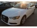 Ibis White 2014 Audi A6 2.0T Sedan Exterior