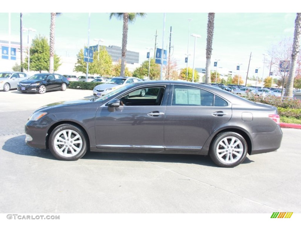 2010 ES 350 - Truffle Brown Mica / Black photo #5