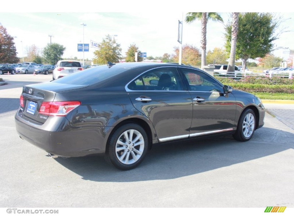 2010 ES 350 - Truffle Brown Mica / Black photo #8