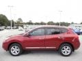 2011 Cayenne Red Nissan Rogue SV AWD  photo #2