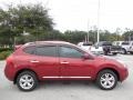 2011 Cayenne Red Nissan Rogue SV AWD  photo #10