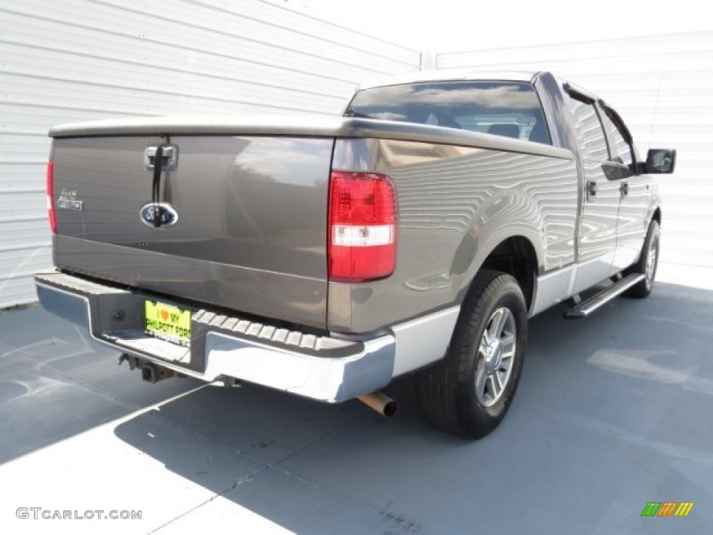 2006 F150 XLT SuperCrew - Dark Shadow Grey Metallic / Medium/Dark Flint photo #3