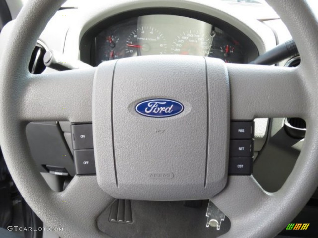 2006 F150 XLT SuperCrew - Dark Shadow Grey Metallic / Medium/Dark Flint photo #37