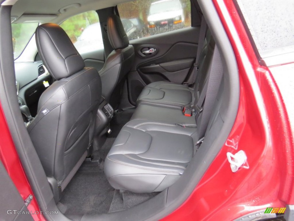 2014 Jeep Cherokee Limited Rear Seat Photo #88443759