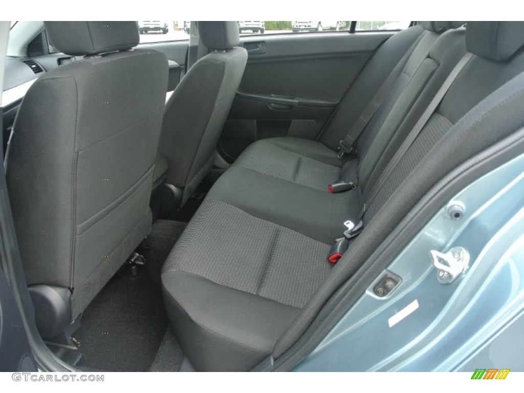 2009 Lancer ES - Aqua Metallic / Black photo #15