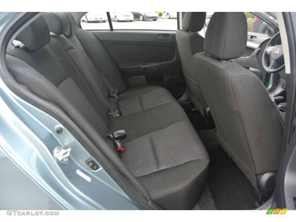 2009 Lancer ES - Aqua Metallic / Black photo #18