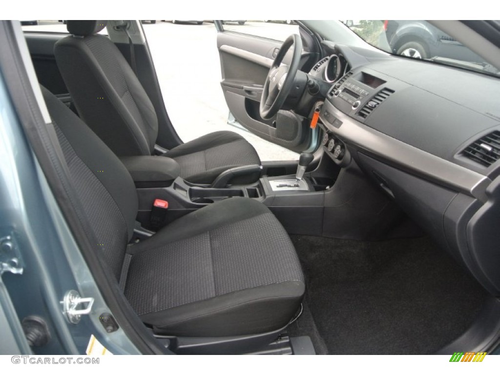 2009 Lancer ES - Aqua Metallic / Black photo #19