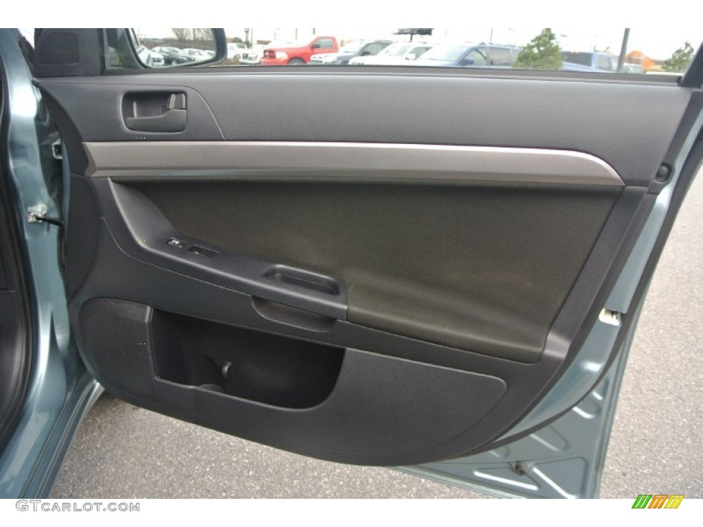 2009 Lancer ES - Aqua Metallic / Black photo #20