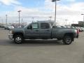 2008 Blue Granite Metallic Chevrolet Silverado 3500HD LT Crew Cab 4x4 Dually  photo #3