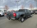 2008 Blue Granite Metallic Chevrolet Silverado 3500HD LT Crew Cab 4x4 Dually  photo #6