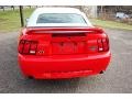 2000 Performance Red Ford Mustang GT Convertible  photo #6