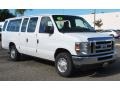 Oxford White - E Series Van E350 XLT Extended Passenger Photo No. 1
