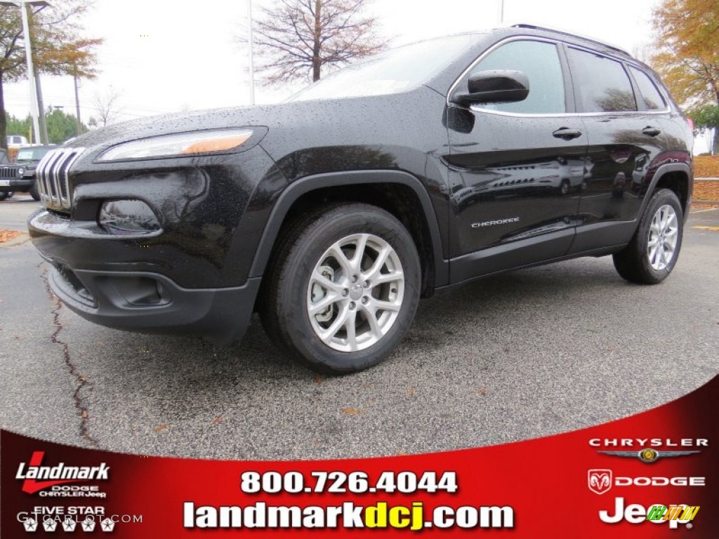 Brilliant Black Crystal Pearl Jeep Cherokee