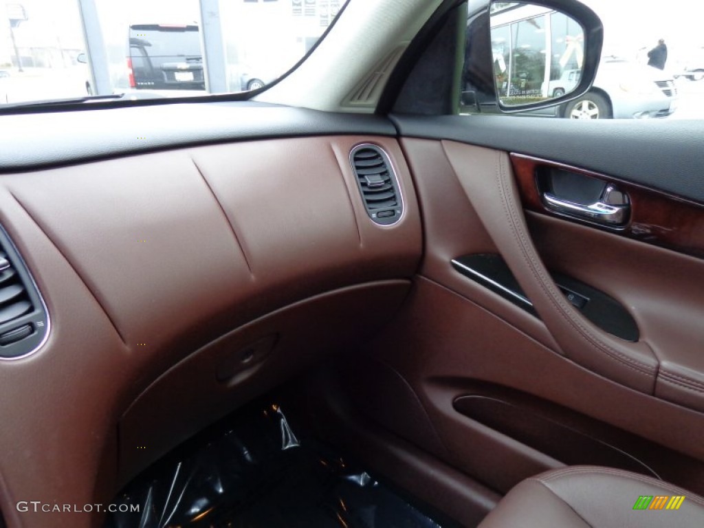 2008 Infiniti EX 35 AWD Chestnut Dashboard Photo #88445676