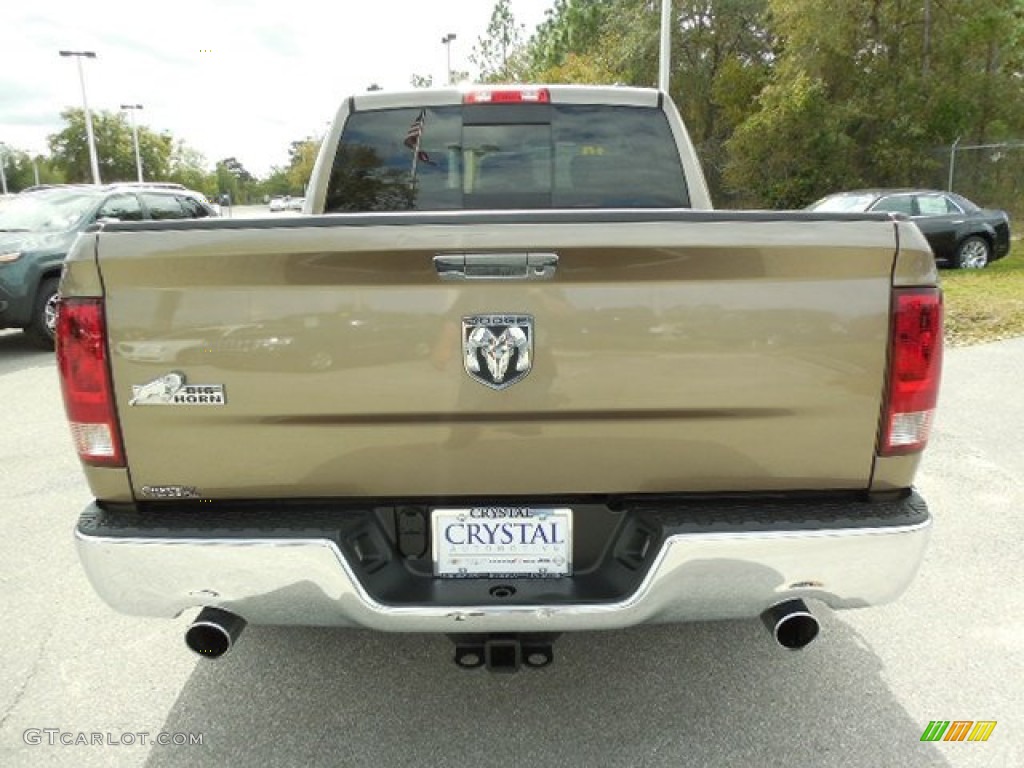 2010 Ram 1500 Big Horn Crew Cab - Austin Tan Pearl / Light Pebble Beige/Bark Brown photo #7