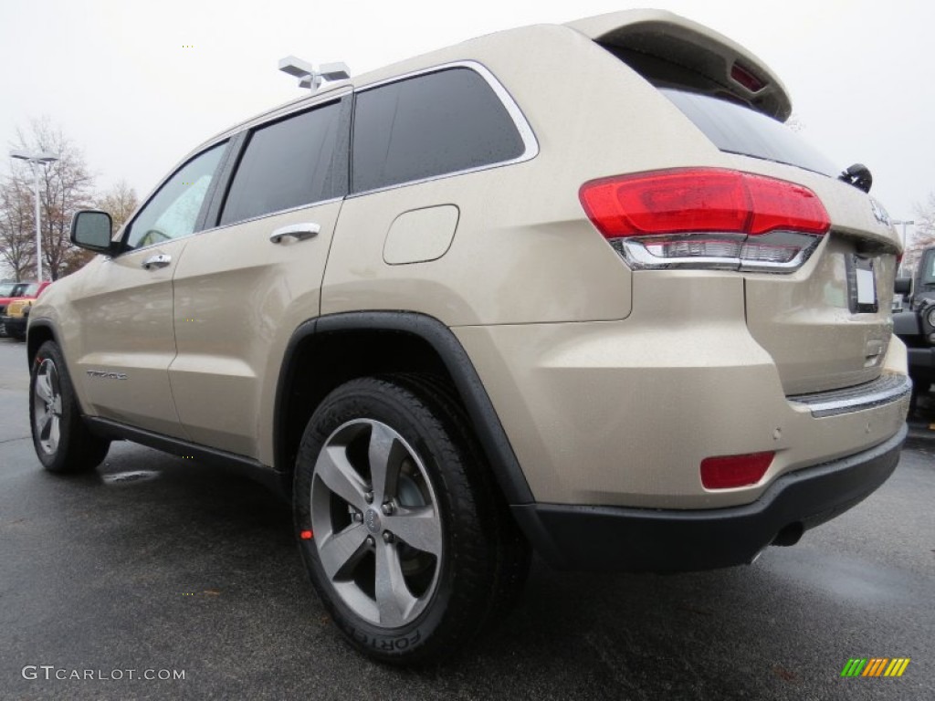 2014 Grand Cherokee Limited - Cashmere Pearl / New Zealand Black/Light Frost photo #2
