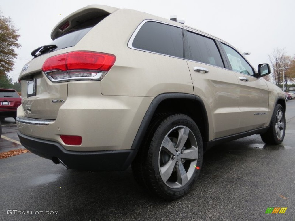 2014 Grand Cherokee Limited - Cashmere Pearl / New Zealand Black/Light Frost photo #3