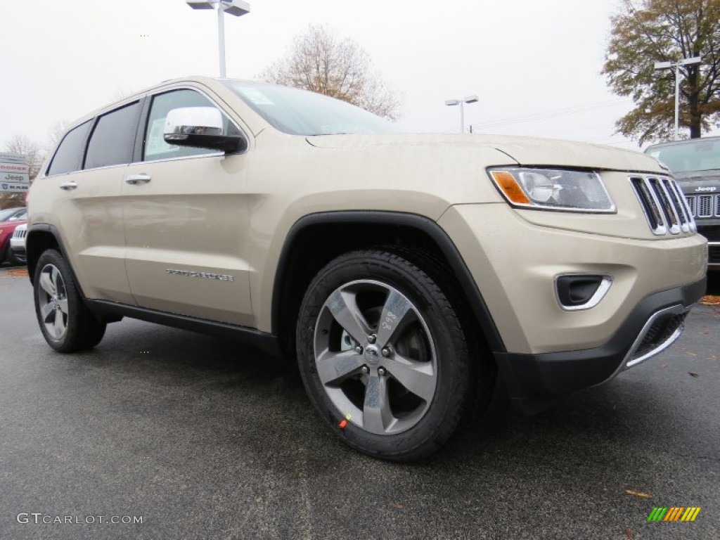2014 Grand Cherokee Limited - Cashmere Pearl / New Zealand Black/Light Frost photo #4